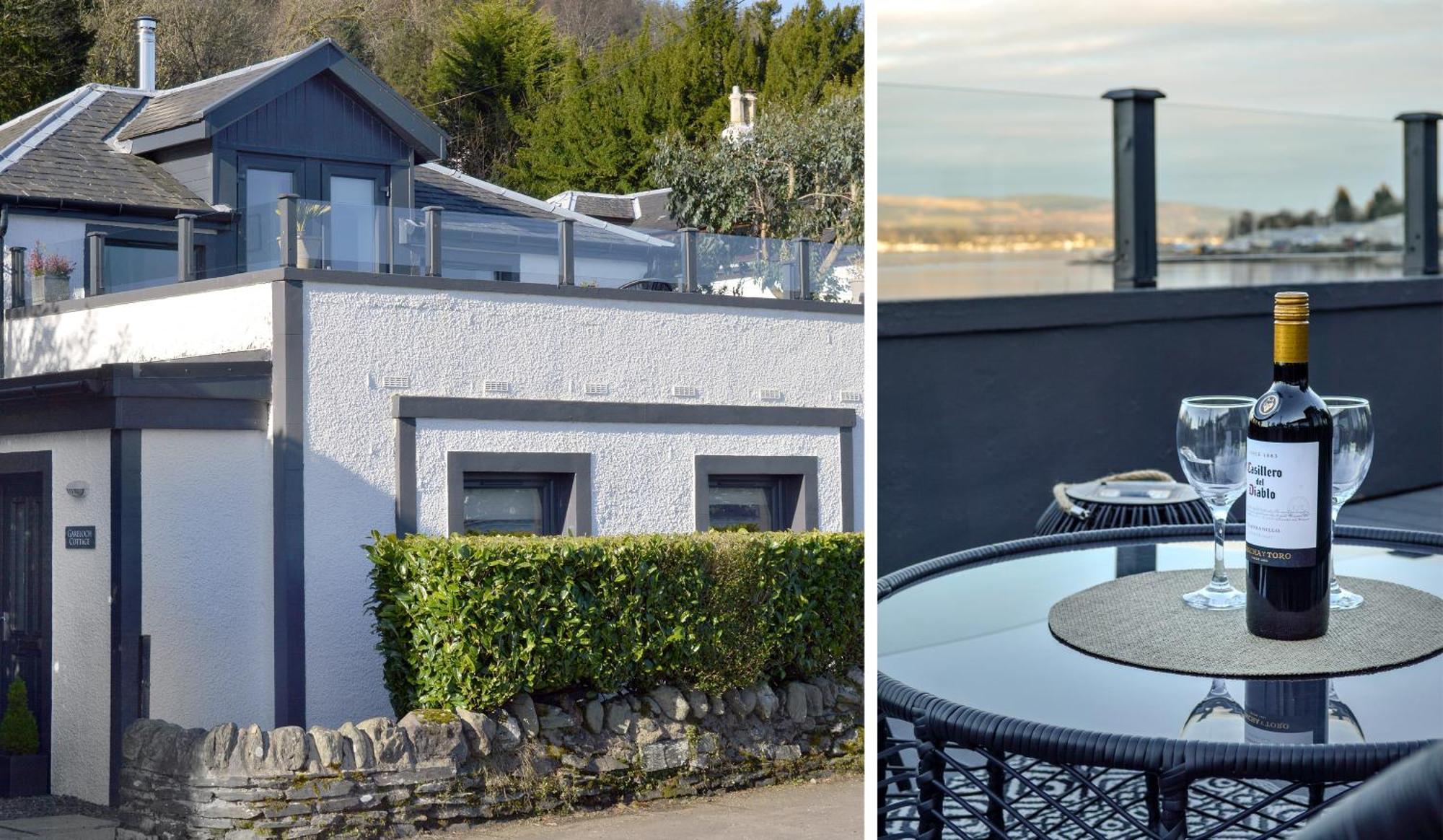 Cosy Lochside Cottage With Mountain And Sea Views Clynder Kültér fotó